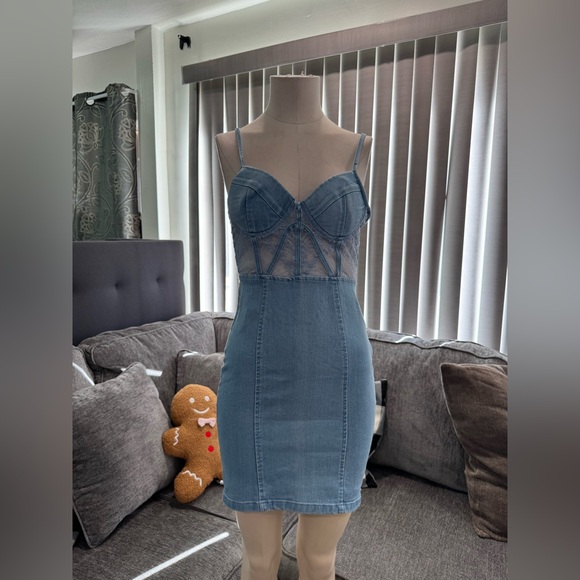 🌸AMTIOUS envy me denim dress ✨ - Picture 8 of 9